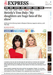 Tess Daly - Daily Mirror