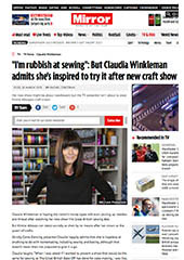 Claudia Winkleman - Daily Mirror