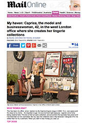 Caprice - Daily Mail