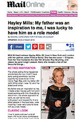 Hayley Mills - Daily Mail